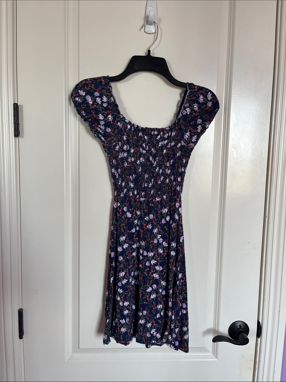 Niami Floral Smocked Mini Dress Size XXS Cottagecore